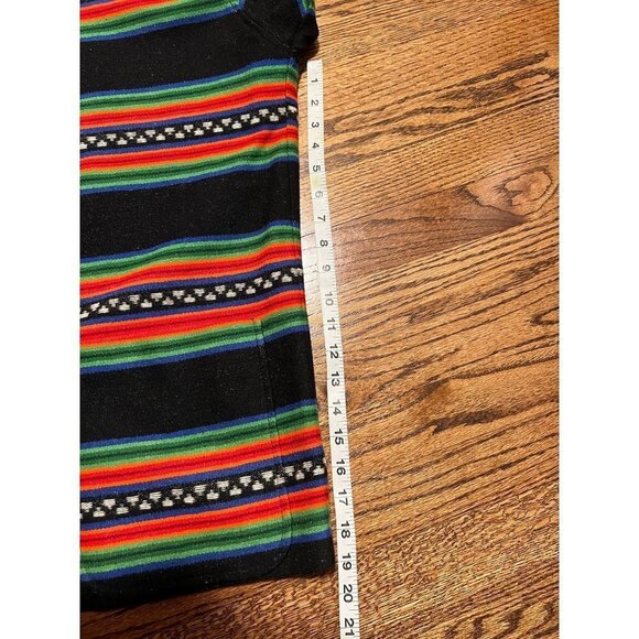 Pendleton | Blanket Coat‎ Sz 14 Vintage Rainbow Stripe - Picture 7 of 8